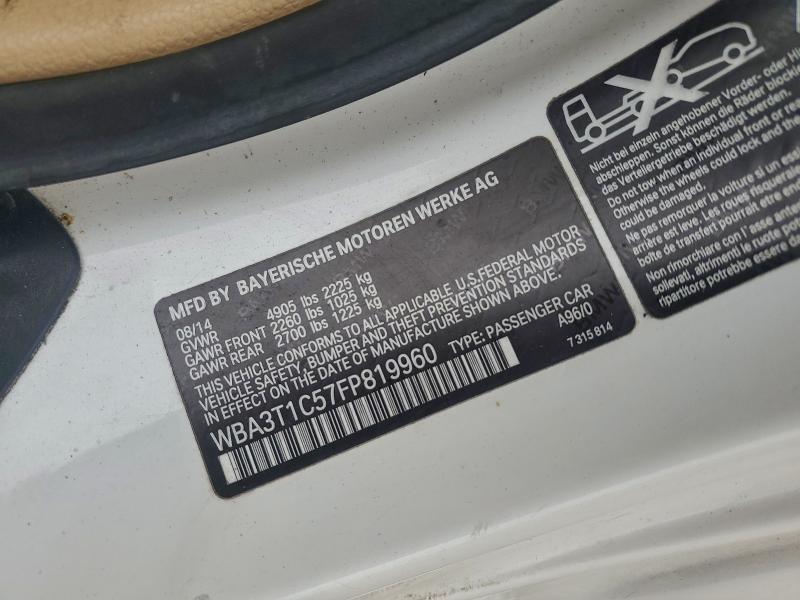 2015 BMW 428 XI SUL #3303830448