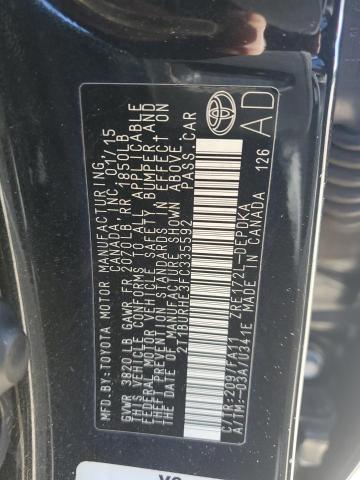 2015 TOYOTA COROLLA L #3305557085