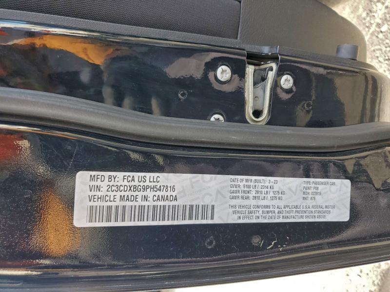 2023 DODGE CHARGER SX #3303647930