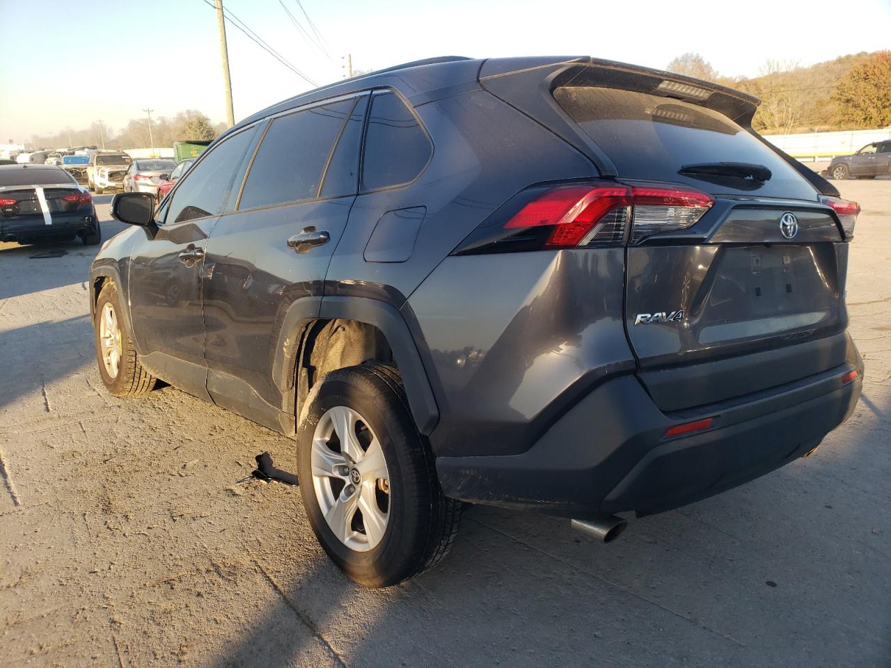 Lot #3309535617 2021 TOYOTA RAV4 XLE