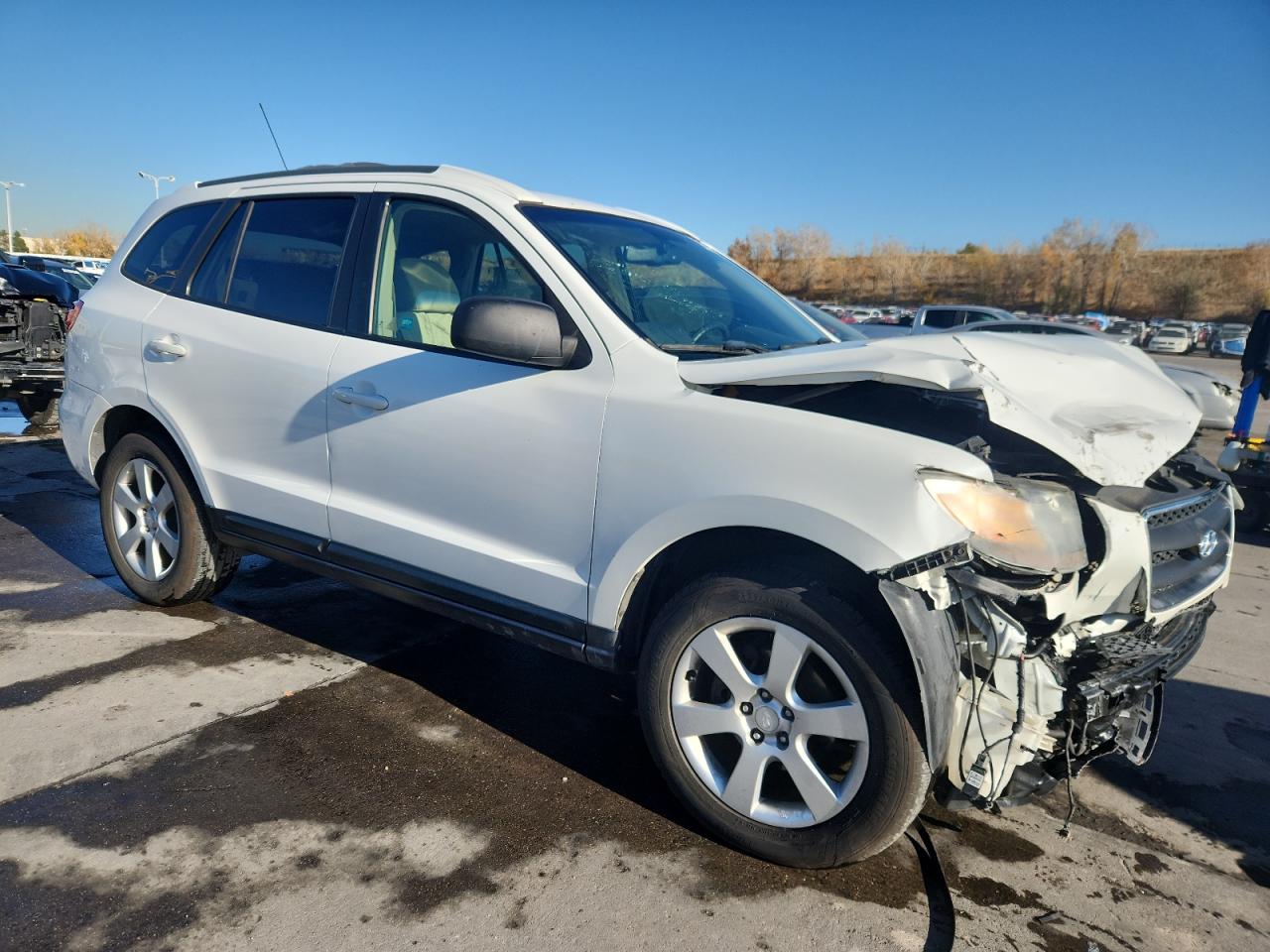 Lot #3297495196 2007 HYUNDAI SANTA FE S