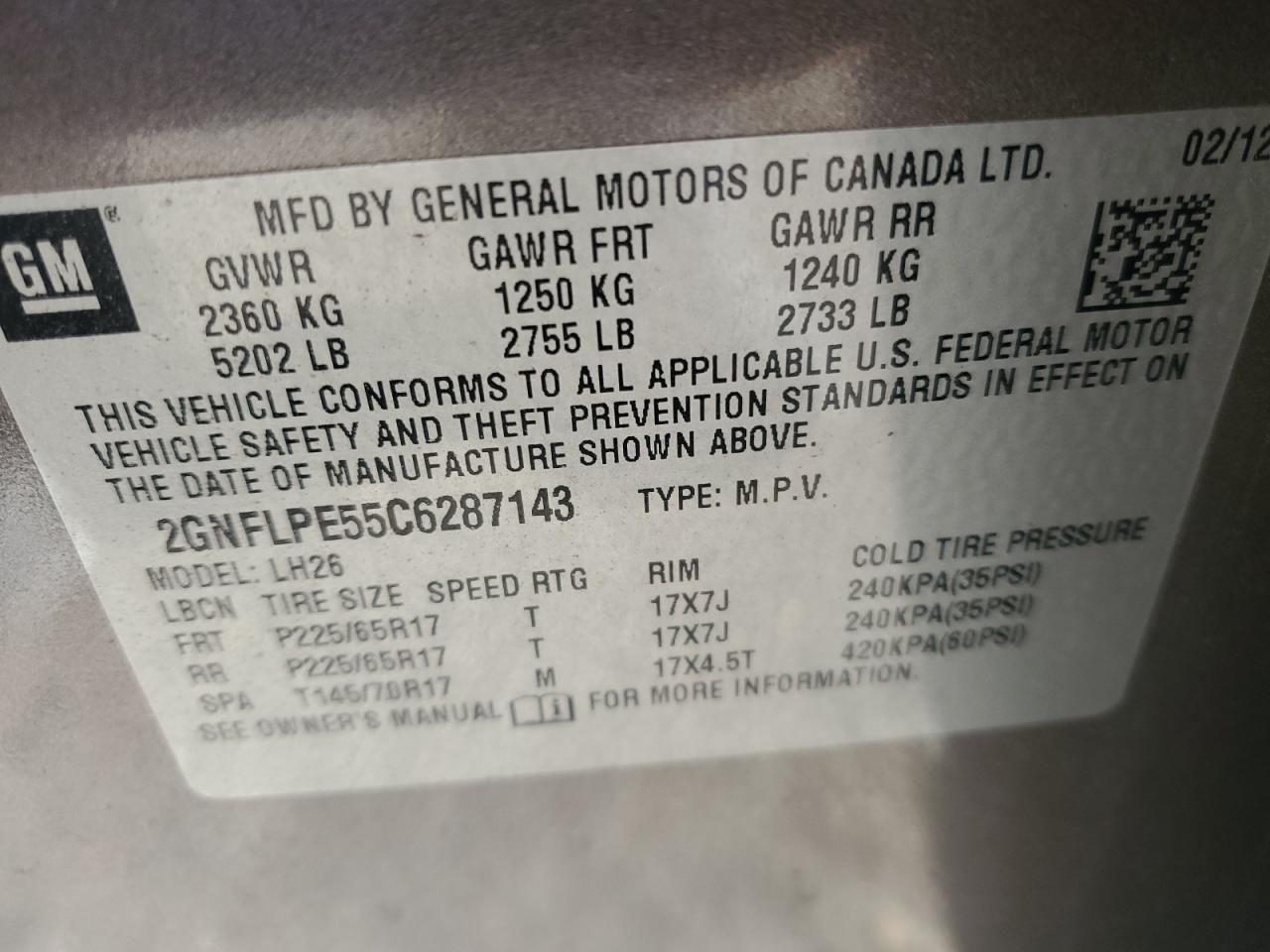 CHEVROLET EQUINOX LT