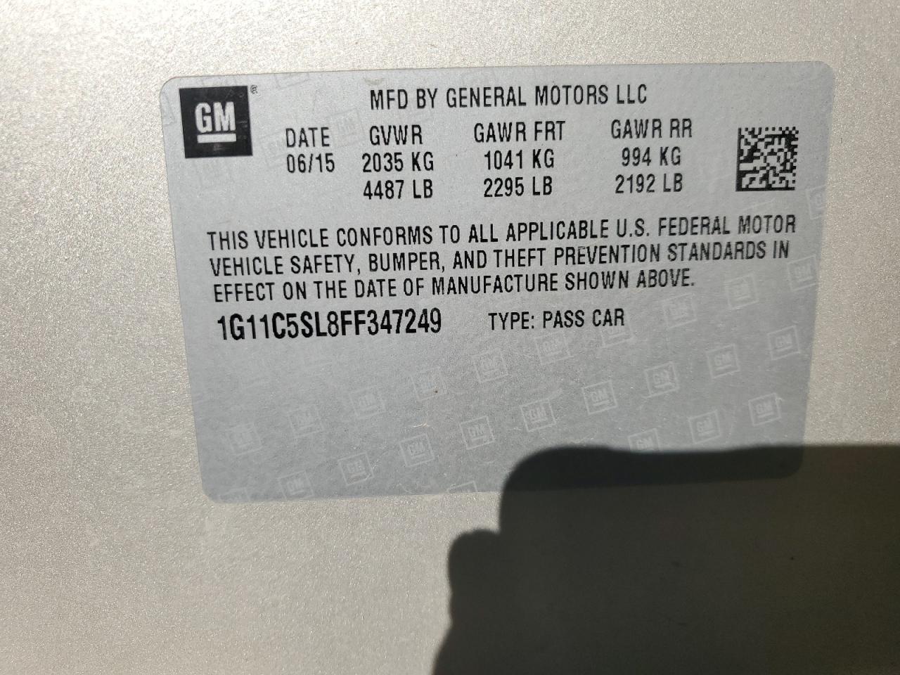 CHEVROLET MALIBU 1LT