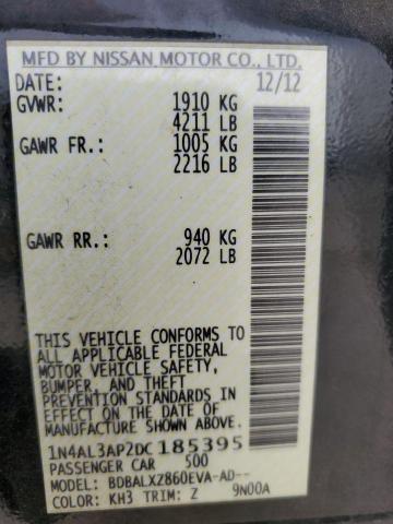 2013 NISSAN ALTIMA 2.5 #3297043528