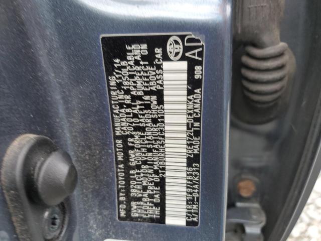 2015 TOYOTA COROLLA L #3305323319