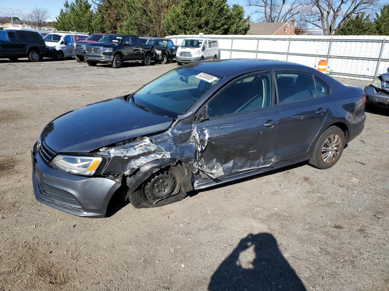 Lot #3301802331 2016 VOLKSWAGEN JETTA S