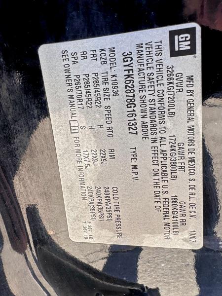 2008 CADILLAC ESCALADE E #3296422633