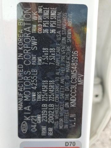 2021 KIA NIRO TOURI - KNDCC3LC3M5481916