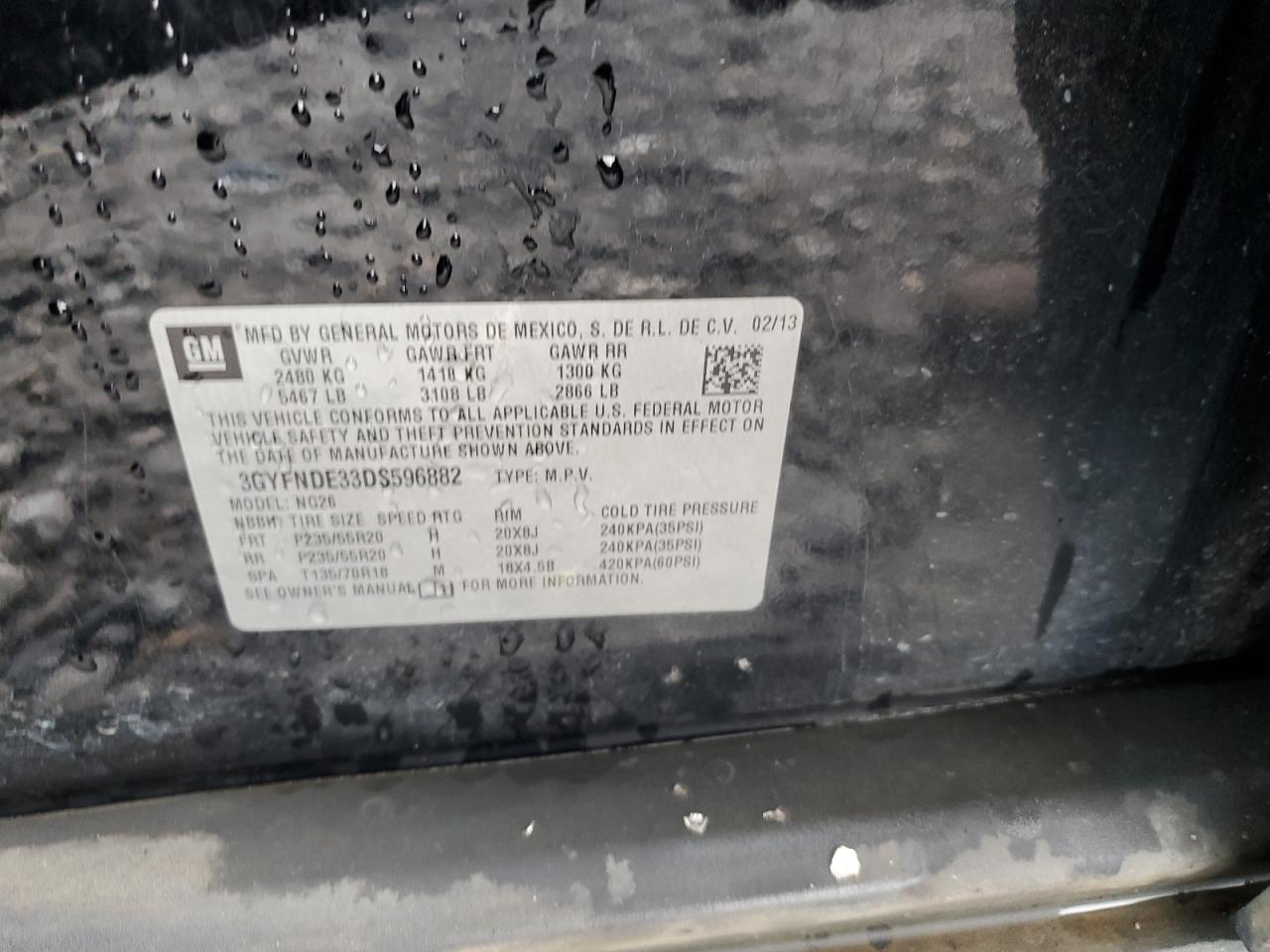 CADILLAC SRX PERFORMANCE COLLECTION