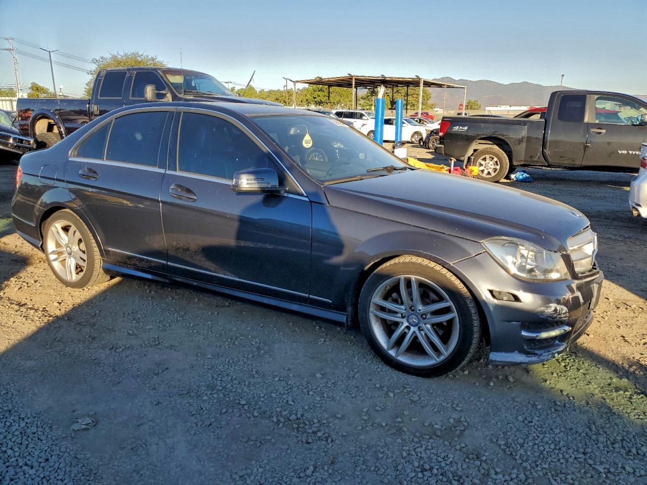 Lot #3309218618 2013 MERCEDES-BENZ C 250