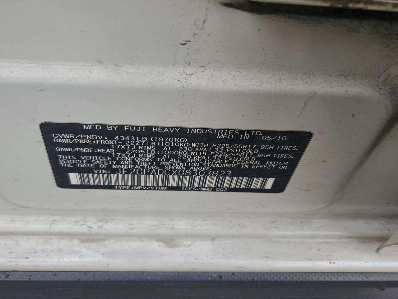 SUBARU CROSSTREK PREMIUM