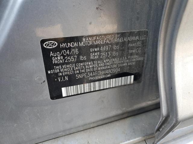 2017 HYUNDAI SONATA SPO #3296889893
