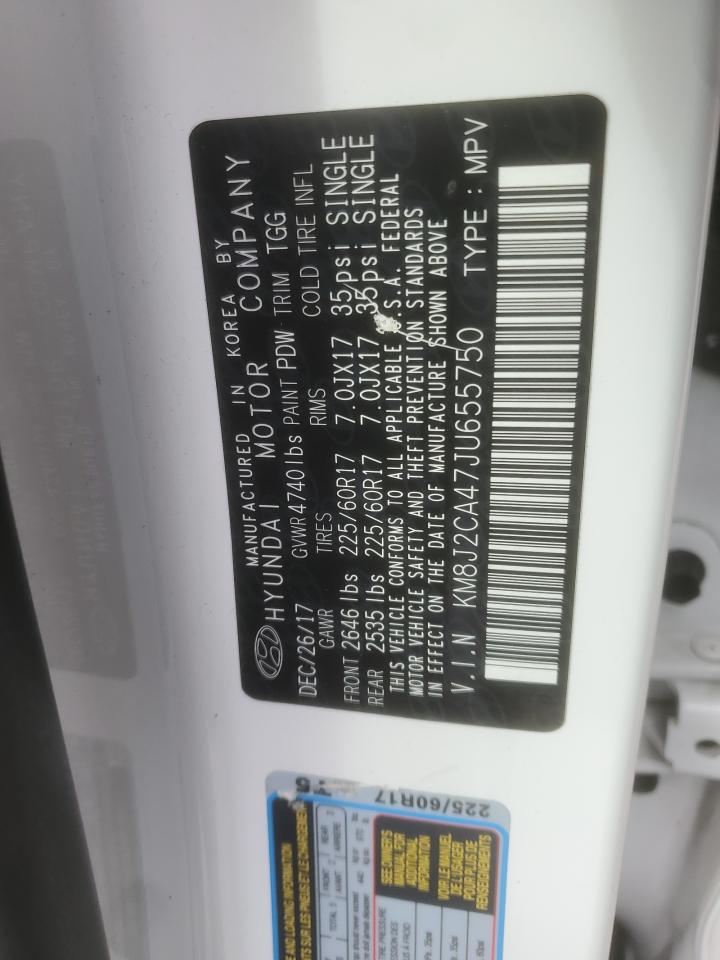 Lot #3310317972 2018 HYUNDAI TUCSON SE