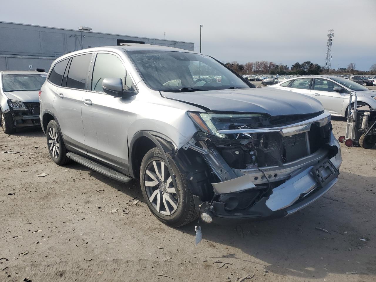 Lot #3301847413 2019 HONDA PILOT EXL