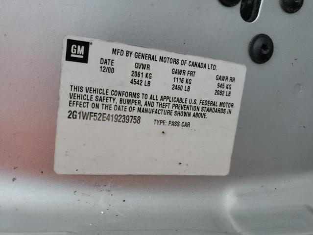 2001 CHEVROLET IMPALA #3294373116