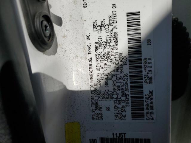 2012 TOYOTA TUNDRA CRE #3296246504