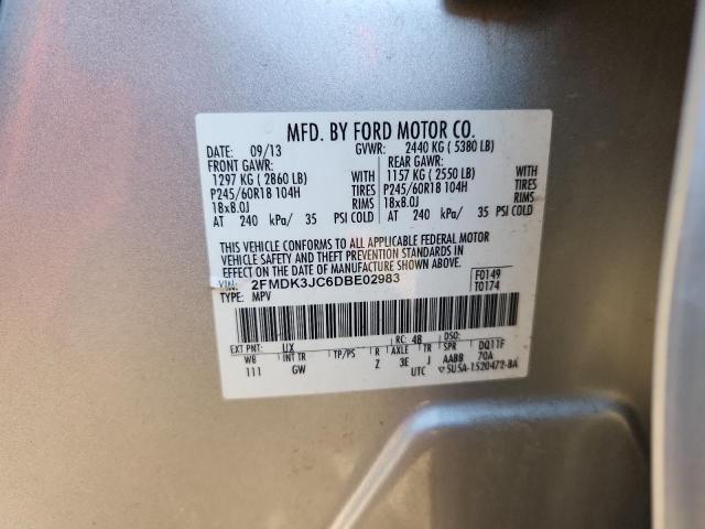 2013 FORD EDGE SEL #3296395661