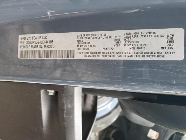 2020 RAM PROMASTER #3312454610