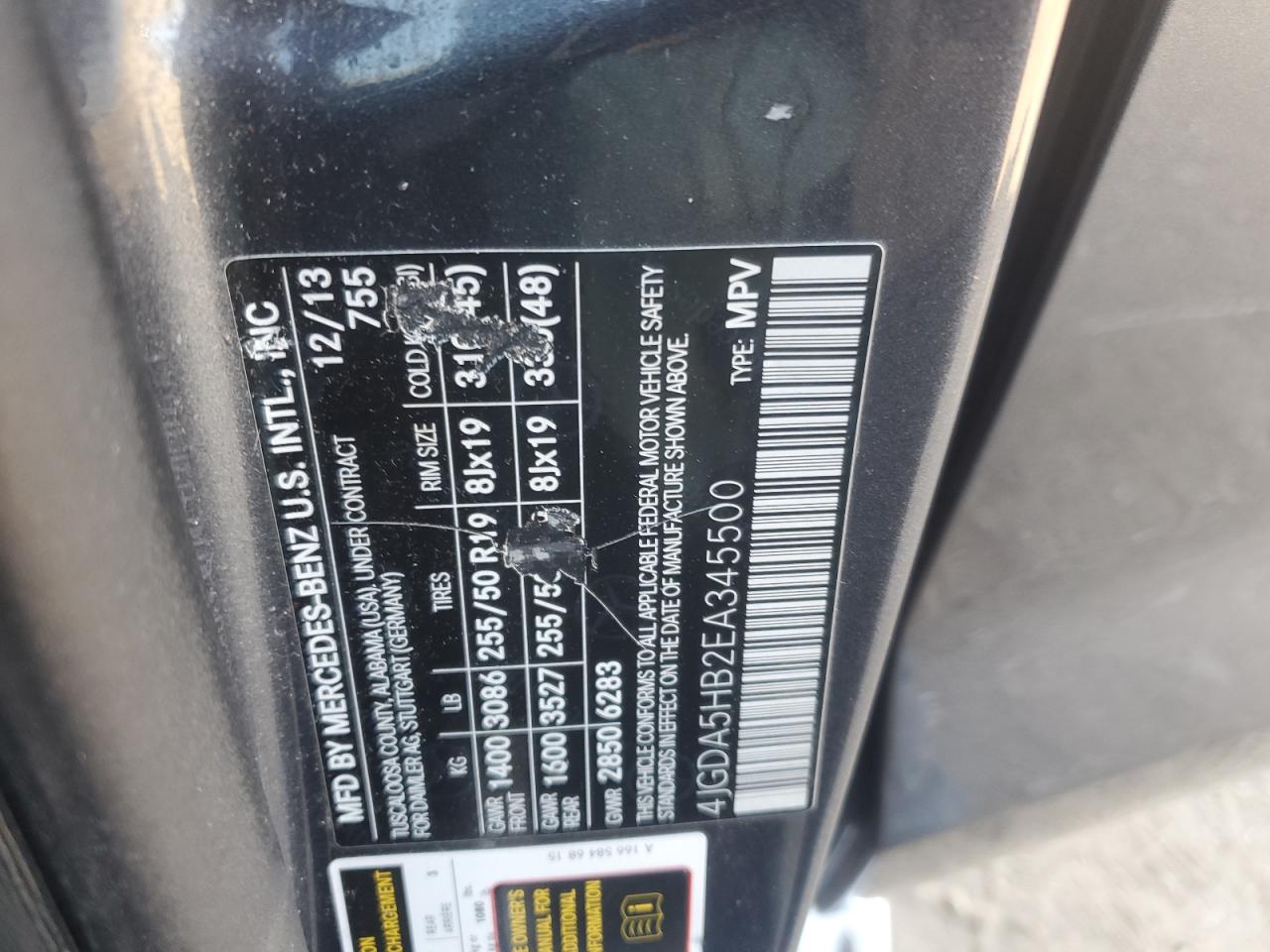 MERCEDES-BENZ M-CLASS 350 4MATIC