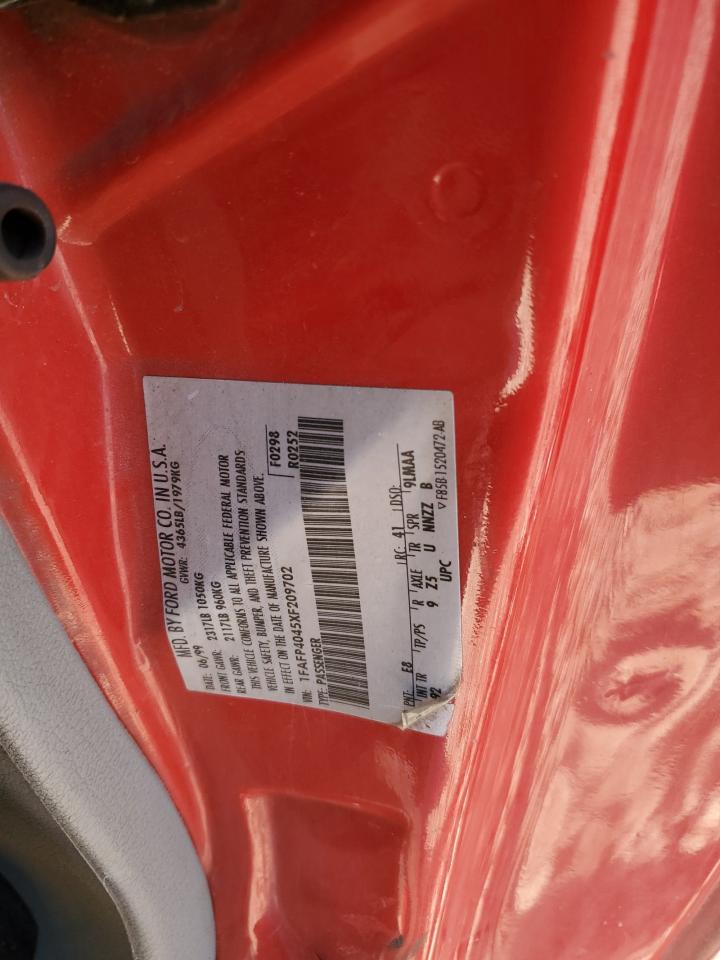 Lot #3290246201 1999 FORD MUSTANG