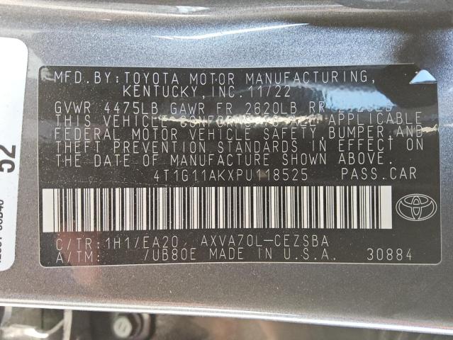2023 TOYOTA CAMRY SE N #3308465288