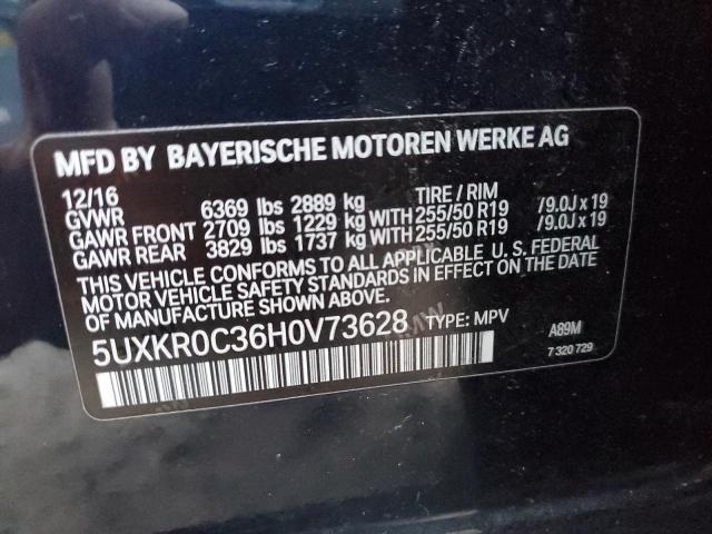 2017 BMW X5 XDRIVE3 #3283785496