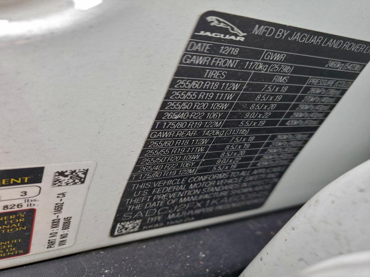 JAGUAR F-PACE PREMIUM