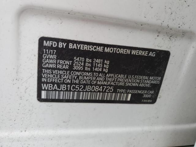 2018 BMW 530XE #3308245212