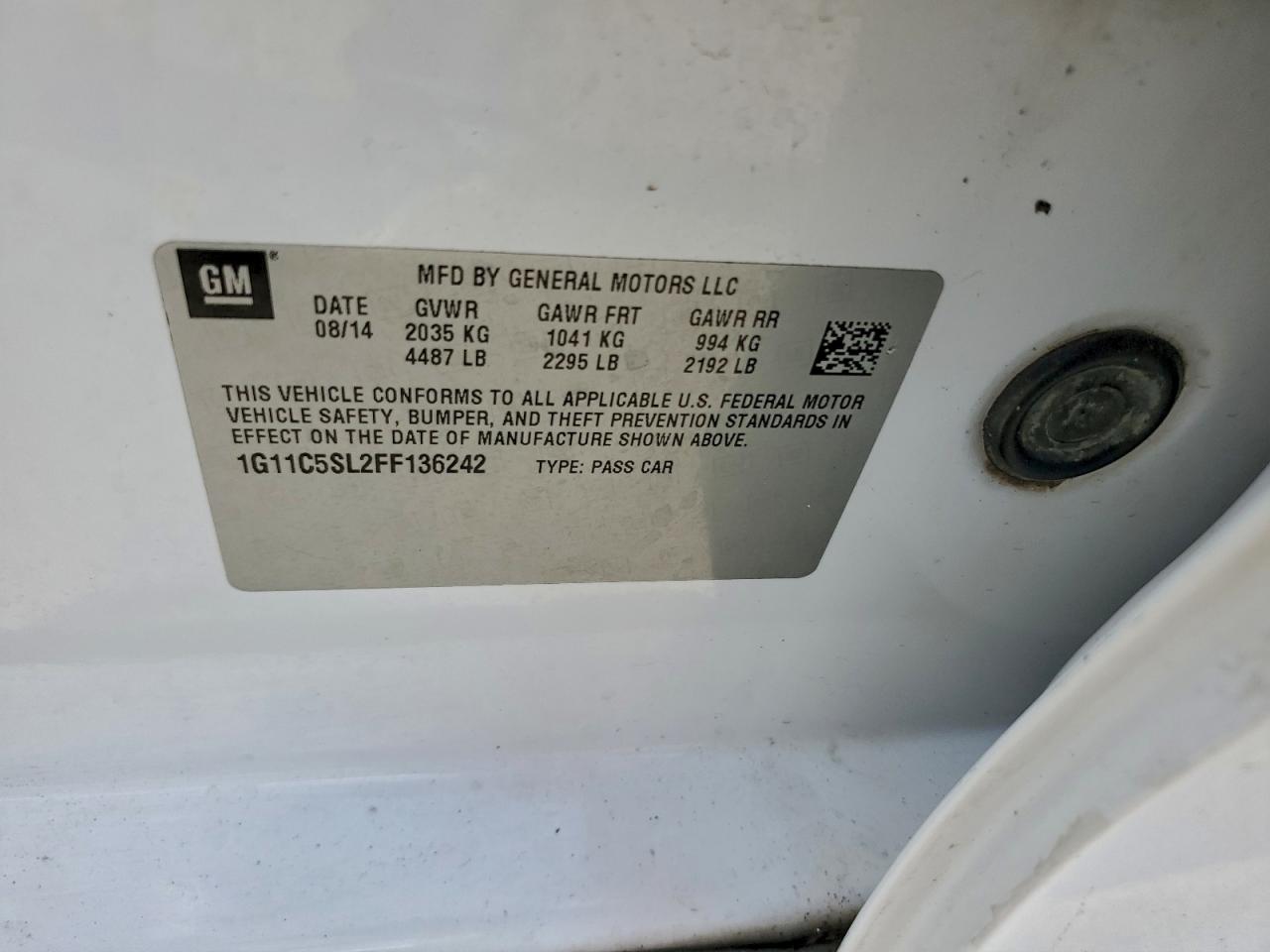 CHEVROLET MALIBU 1LT