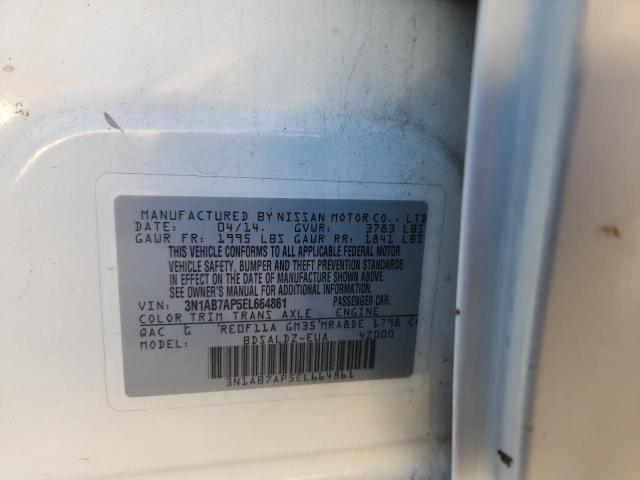 2014 NISSAN SENTRA S - 3N1AB7AP5EL664861