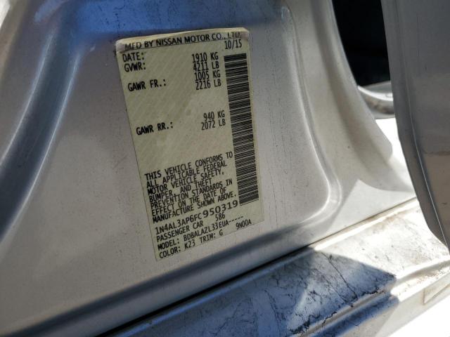 2015 NISSAN ALTIMA 2.5 #3296340477