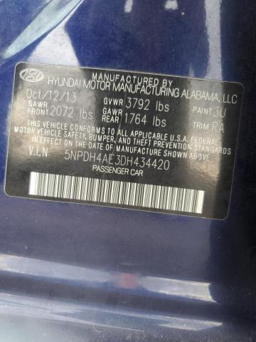 2013 HYUNDAI ELANTRA GL #3305301302