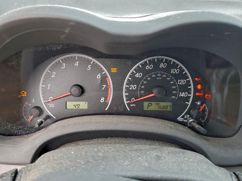 2010 TOYOTA COROLLA BA #3302796919