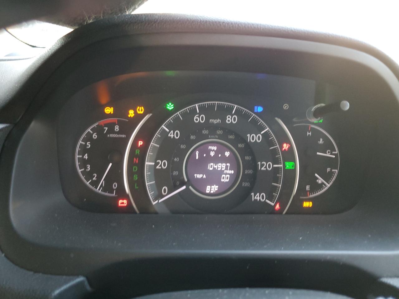 Lot #3301863965 2016 HONDA CR-V EXL