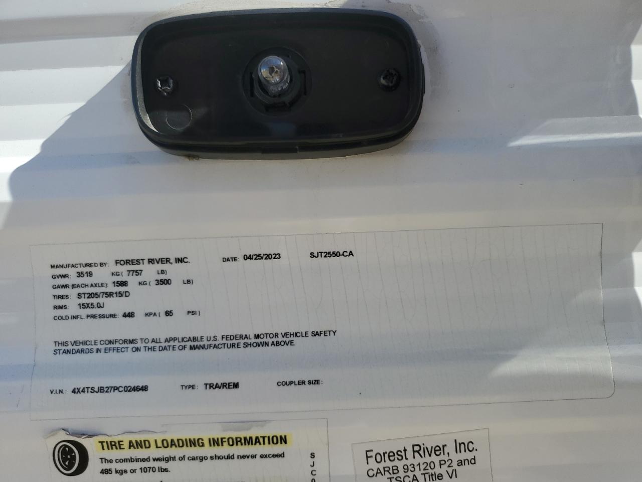 Lot #3283768461 2023 WILDWOOD EVO 2700