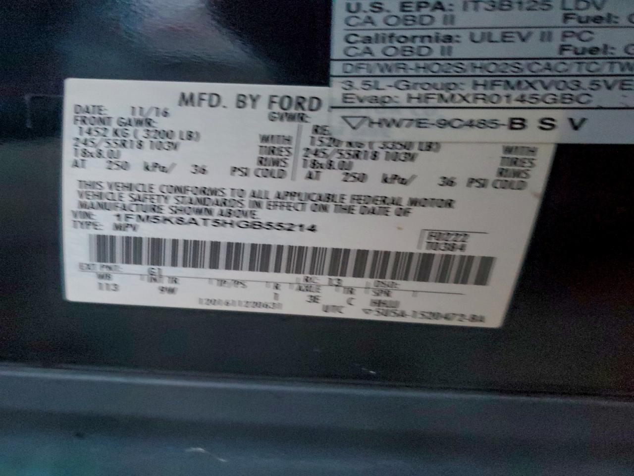 FORD EXPLORER POLICE INTERCEPTOR