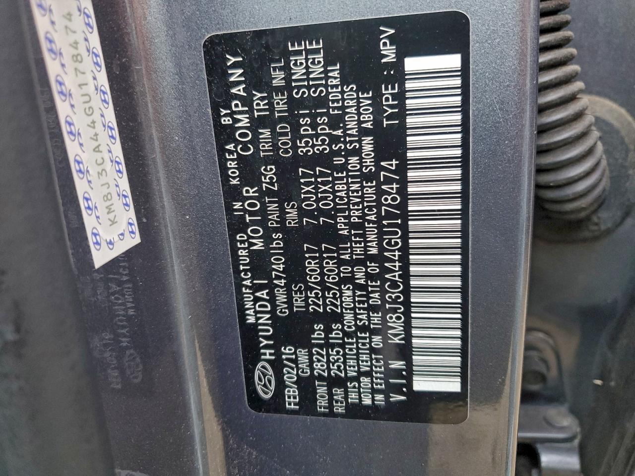 HYUNDAI TUCSON LIMITED