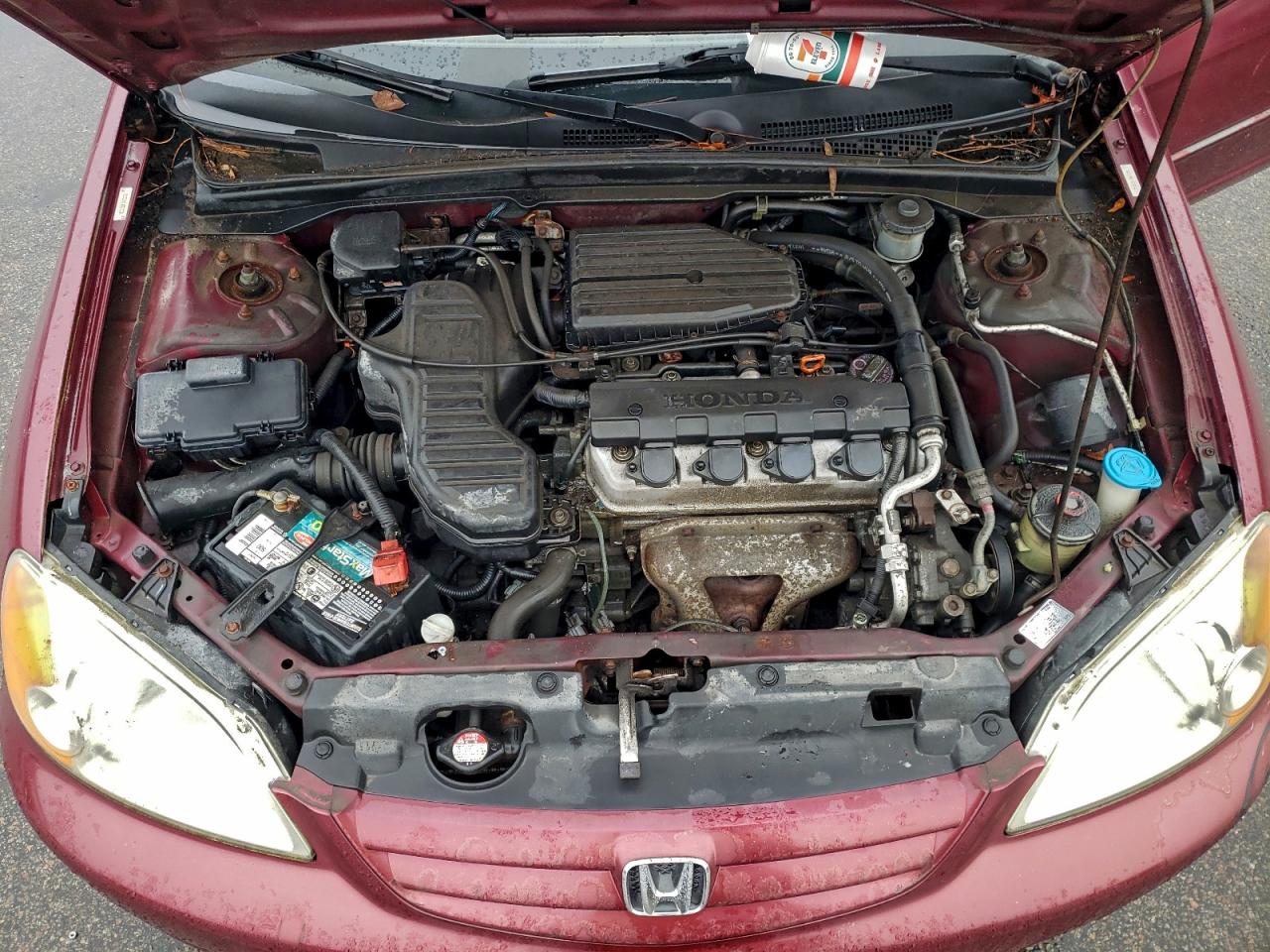 Lot #3304519470 2002 HONDA CIVIC LX