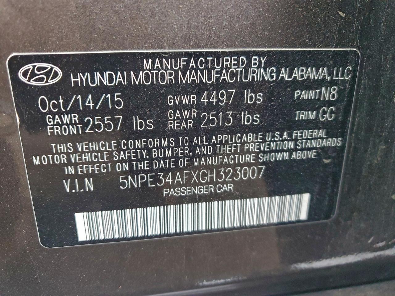 HYUNDAI SONATA SPORT