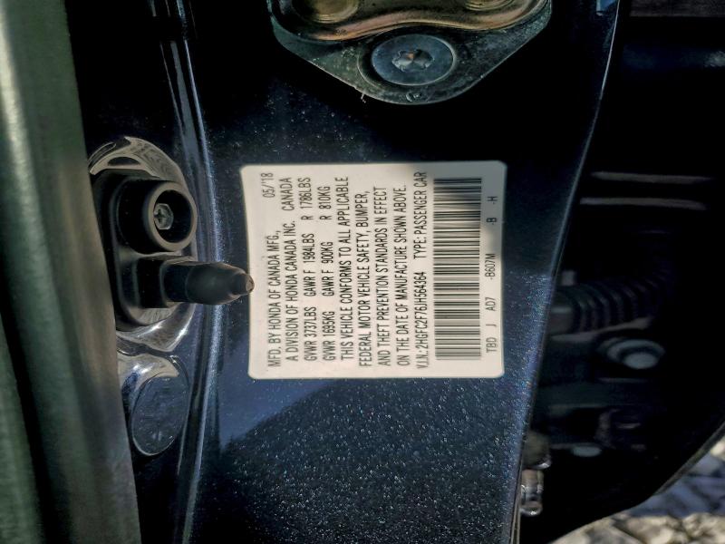 2018 HONDA CIVIC EX #3303969741