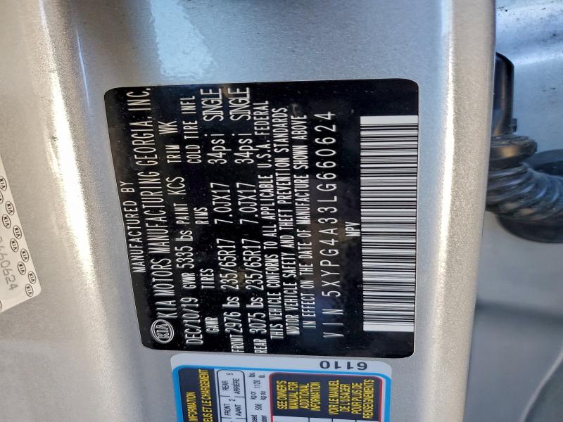 2020 KIA SORENTO L #3304765945