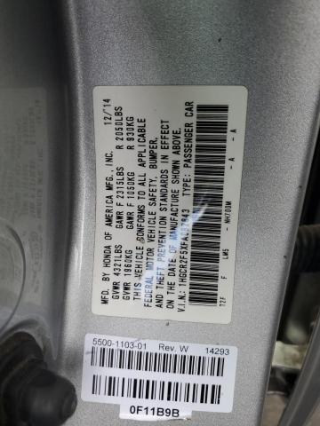 2015 HONDA ACCORD SPO #3304500590