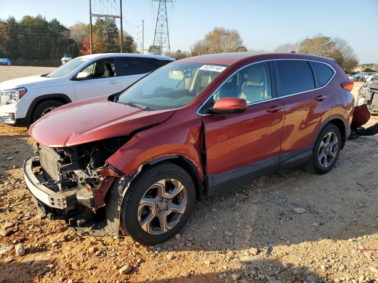 Lot #3308229171 2019 HONDA CR-V EXL