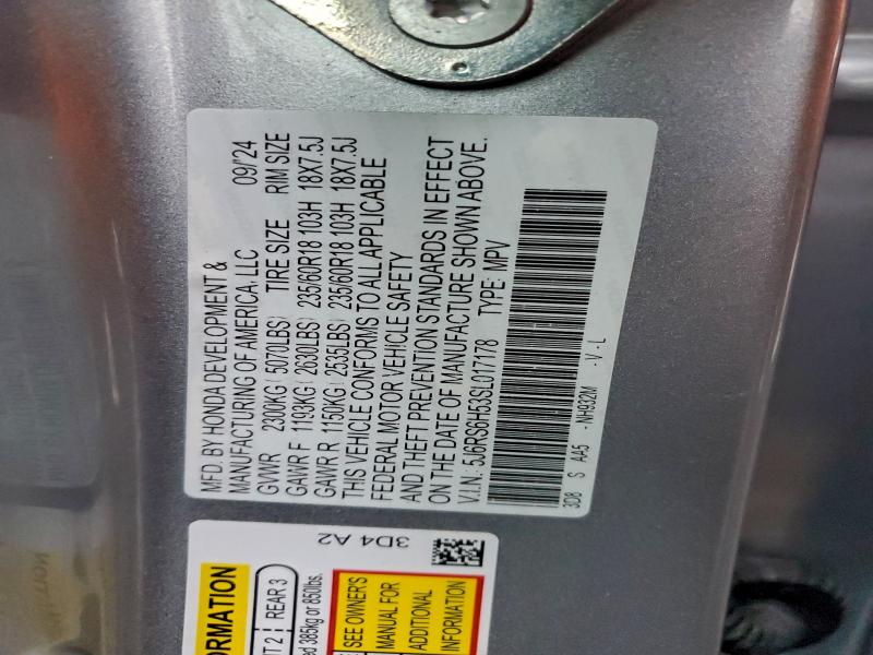 2025 HONDA CR-V SPORT #3297870811