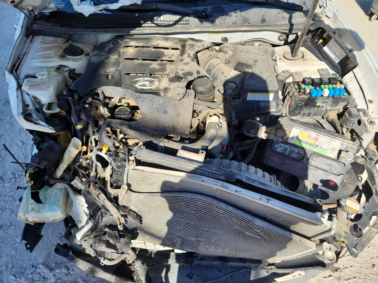 Lot #3292667596 2008 HYUNDAI SONATA GLS