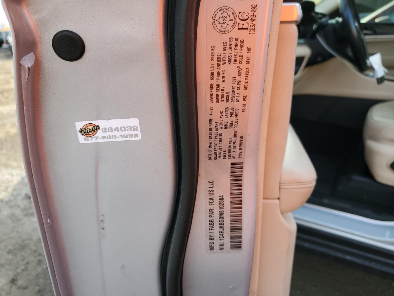 JEEP GRAND CHEROKEE L LIMITED