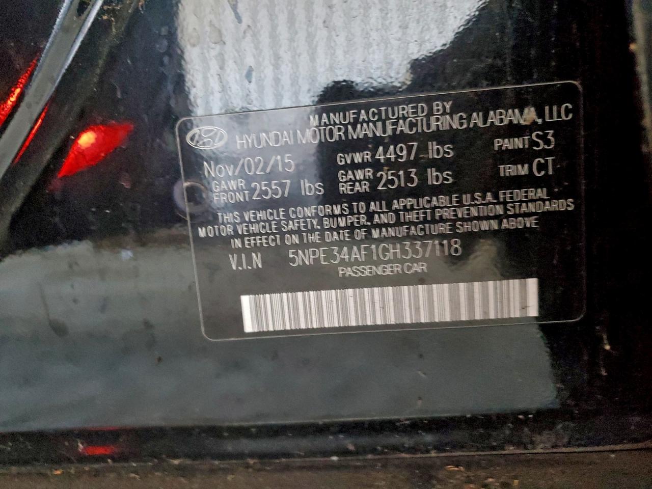 HYUNDAI SONATA SPORT