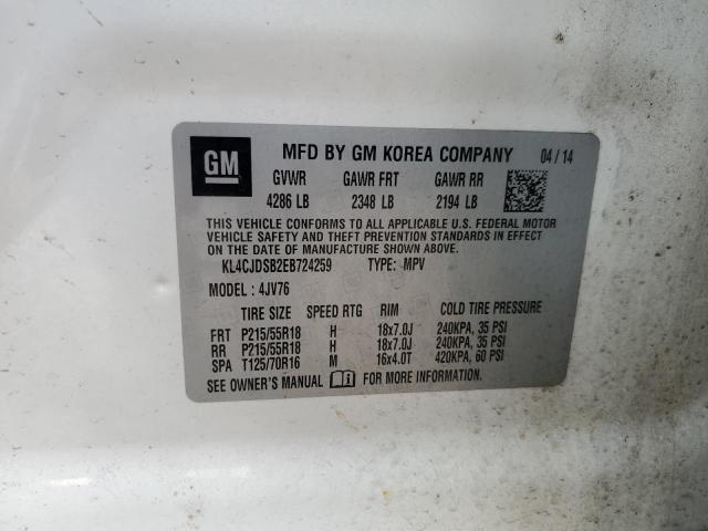 2014 BUICK ENCORE PRE #3316006827