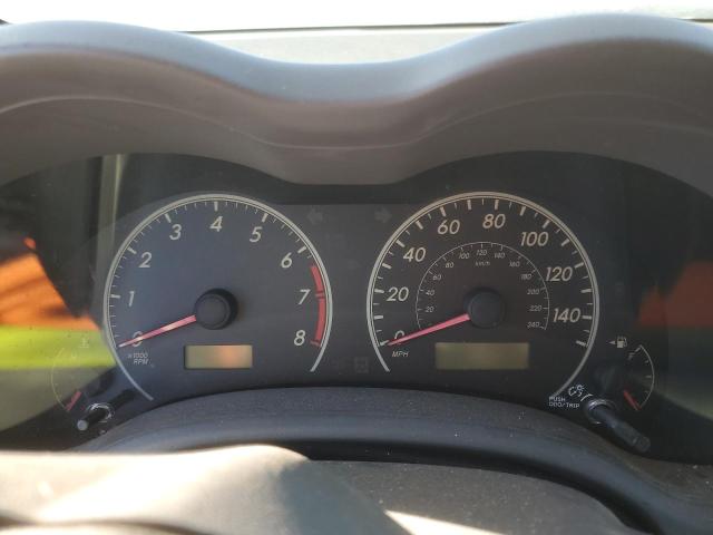 2009 TOYOTA COROLLA BA #3302726009