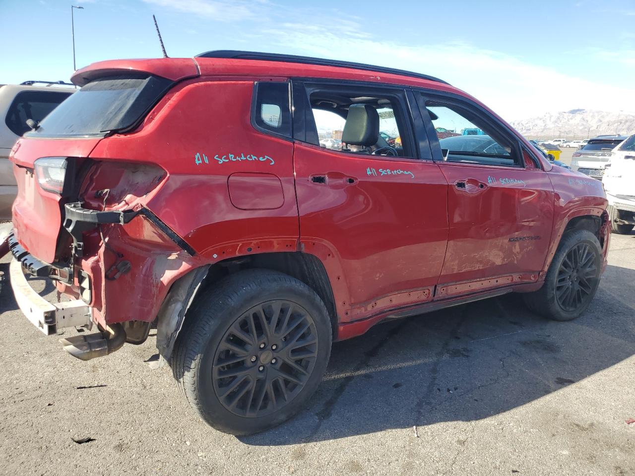 Lot #3317285177 2022 JEEP COMPASS LI